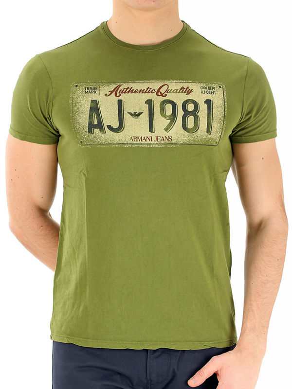 armani jeans 1981 t shirt