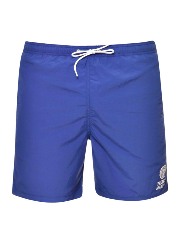 Franklin Marshall Mens Blue Swim Shorts Brandedwear