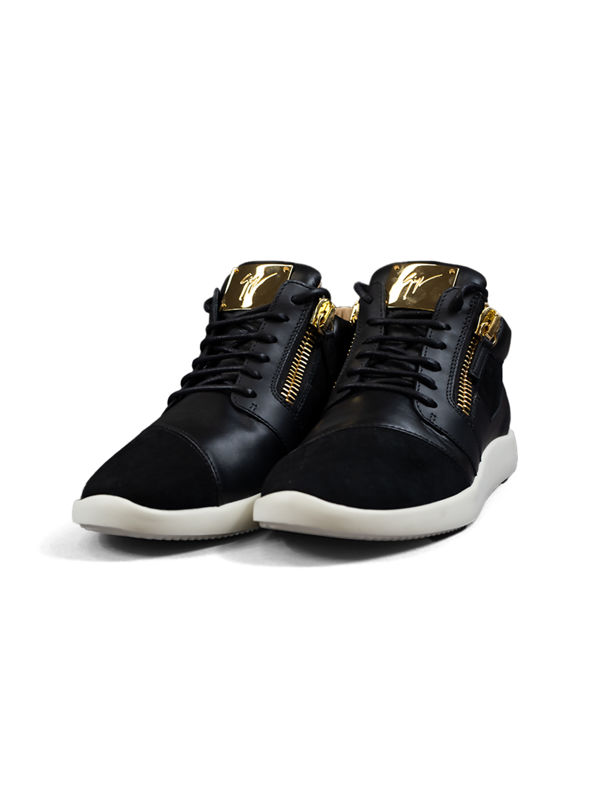 Giuseppe Zanotti Mens Black Trainers