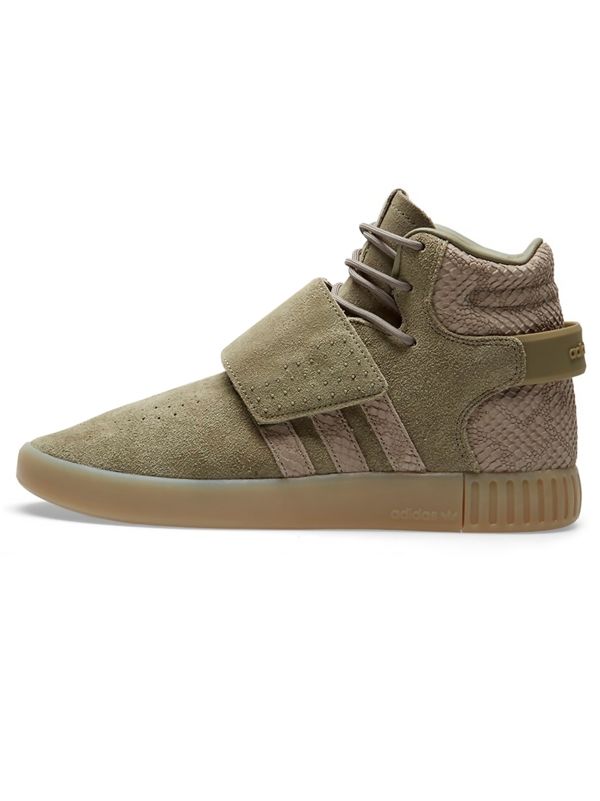 Adidas Tubular Invader Strap Green Trainer Adidas Tubular Invader Strap Green Trainer
