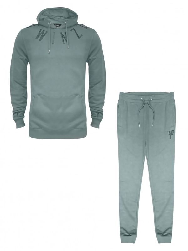 mens green tracksuit